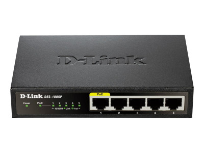 D-Link : 5-PORT FAST ETHERNET POE DESKTOP SWITCH