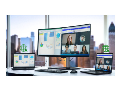 Lenovo : THINKVISION P40W-20 39.7IN ULTRA-WIDE CURVED MONITOR