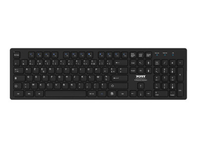 Port Technology : FR pack KEYBOARD + MOUSE TOUGH WIRELESS fr