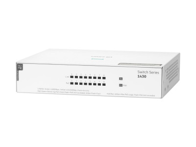 HPe : ARUBA ION 1430 8G 64W POE SWITCH