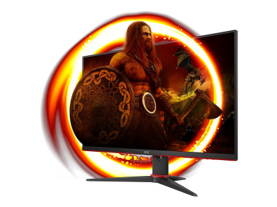 AOC : 24G2SPAE/BK 23.8IN IPS FHD 165HZ/300CD/4MS/2HDMI/DP/VGA