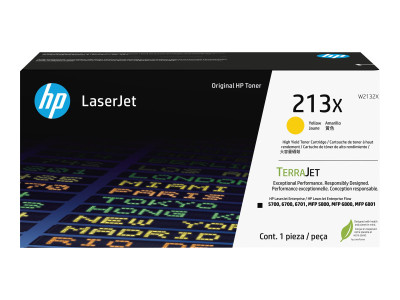 HP : HP 213X JAUNE cartouche de toner LaserJet originale