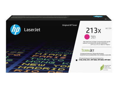 HP : HP 213X MAGENTA cartouche de toner LaserJet originale