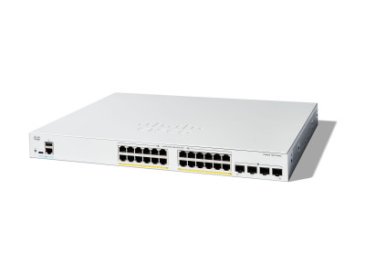 Cisco : CATALYST 1200 24-PORT GE FULL POE 4X1G SFP