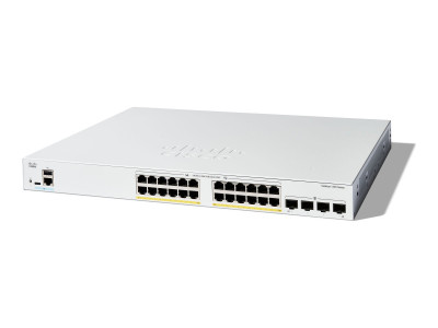 Cisco : CATALYST 1300 24-PORT GE FULL POE 4X1G SFP