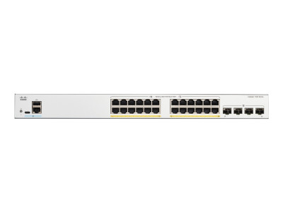 Cisco : CATALYST 1300 24-PORT GE FULL POE 4X1G SFP