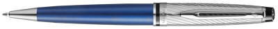 WATERMAN Stylo à bille Expert Deluxe, métal - bleu C.T.