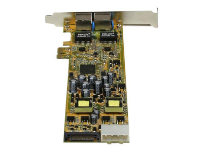 Startech : CARTE RESEAU PCI EXPRESS 2 GIGABIT ETHERNET RJ45 POE/PSE