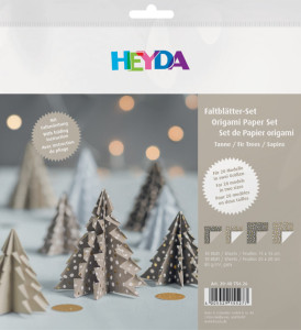 HEYDA Set de feuilles de papier à plier 