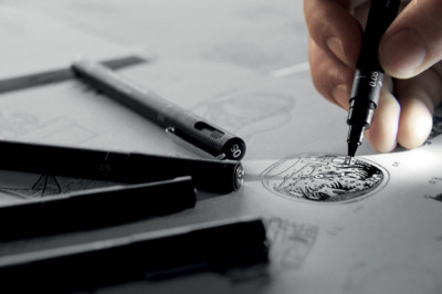 uni-ball Set d'écriture uni pin, coffret de 8 pièces