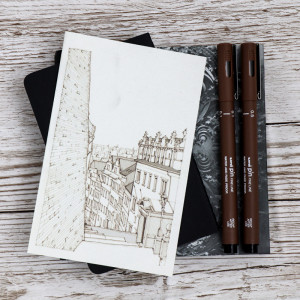 uni-ball Set d'écriture uni pin, coffret de 8 pièces