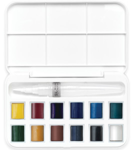 LEFRANC BOURGEOIS WINSOR & NEWTON Cotman Set Brush Pocket