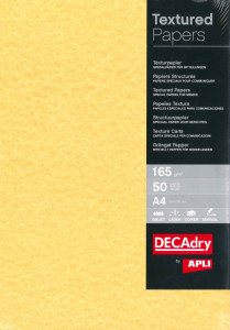 agipa Papier structuré, A4, 95 g/m2, parchemin gris chaud
