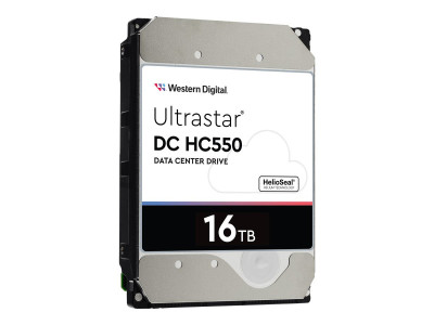 Western Digital : ULTRSTAR DC HC550 16TB 3.5 SAS TCG 512Mo 7200 WUH721816AL5201