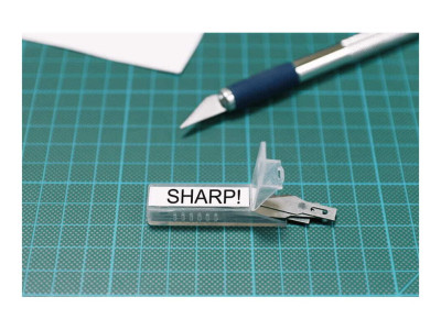 Brother : TZE-S221 LAMINATED tape 9MM 8M BLACK ON WHITE