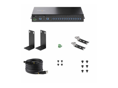 Startech : INDUSTRIAL USB 3.0 HUB pour LAPTOPS/DESKTOPS - USB CHARGING