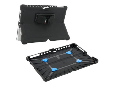 Mobilis : PROTECH - CASE + 360 HANDSTRAP + KICKSTAND pour SURFACE PRO 9 -S