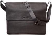 PRIDE&SOUL Sac à bandoulière URBAN, cuir, noir PRIDE&SOUL Sac à bandoulière URBAN, cuir, noir