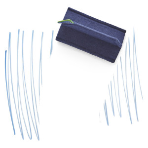Effaceur pour tableau blanc Magnetoplan MagnetoWipe « ecoAware », bleu