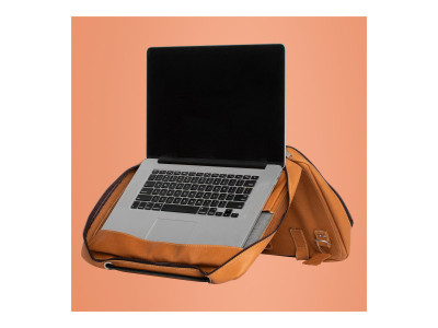 R-Go Tools : VIVA LAPTOP BAG 15.6IN BROWN - FULL GRAIN LEATHER BROWN