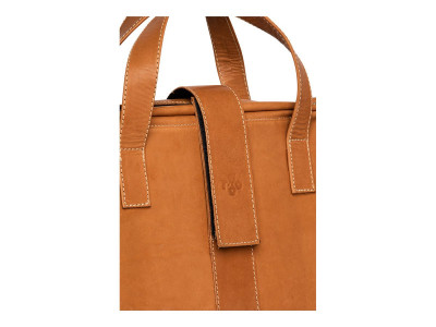 R-Go Tools : VIVA LAPTOP BAG 15.6IN BROWN - FULL GRAIN LEATHER BROWN