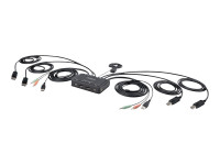 Startech : 2-PORT COMPACT 4K KVM SWITCH - DUAL-MONITOR cable KVM SWITCH Startech : 2-PORT COMPACT 4K KVM SWITCH - DUAL-MONITOR cable KVM SWITCH