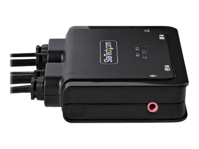 Startech : 2-PORT cable KVM SWITCH 4K - USB-C COMPACT KVM BUS POWERED