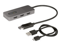 Startech : 3-PORT DISPLAYPORT MST HUB - MULTI-MONITOR ADAPTER WINDOWS