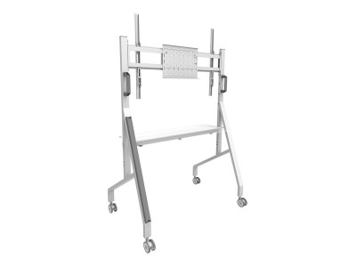 Neomounts : FL50-525WH1 MOBILE FLOOR STAND pour 55-86IN SCREENS - WHITE