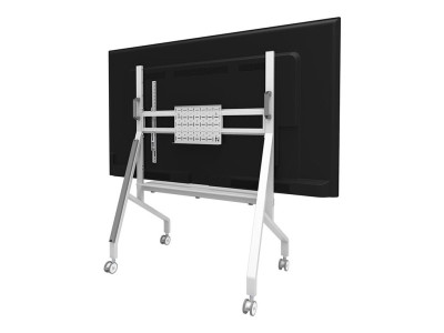 Neomounts : FL50-525WH1 MOBILE FLOOR STAND pour 55-86IN SCREENS - WHITE