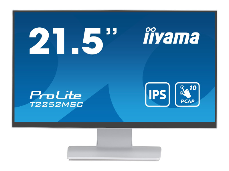 Iiyama : 2.15IN WHITE BONDED PCAP 10P TOUCH avec ANTI-FINGER PRINT COA