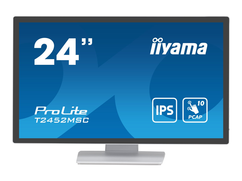 Iiyama : 24IN WHITE BONDED PCAP 10P TOUCH 1920X1080 IPS-PANEL FLAT B