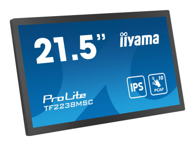 Iiyama : 21.5IN BONDED PCAP BEZEL FREE 10P TOUCH avec ANTI-FINGERPRINT