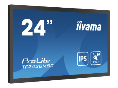 Iiyama : 23.8IN BONDED PCAP BEZEL FREE 10P TOUCH avec ANTI-FINGERPRINT