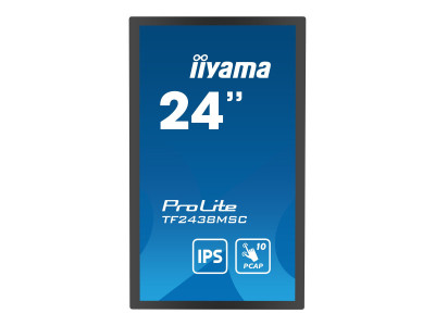 Iiyama : 23.8IN BONDED PCAP BEZEL FREE 10P TOUCH avec ANTI-FINGERPRINT