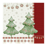 PAPSTAR Serviette à motif de Noël PAPSTAR Serviette à motif de Noël