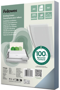 Fellowes Deckblatt, DIN A4, PET, transparent, 0,15 mm