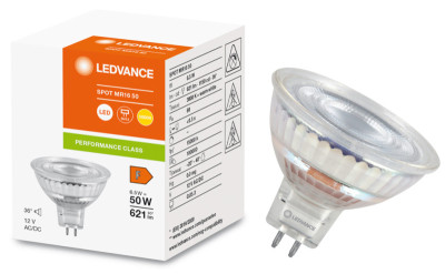 LEDVANCE Ampoule LED MR16, 6,3 Watt, GU5.3 (827)