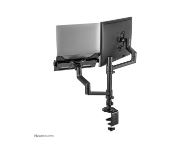 Neomounts : NEOMOUNTS LAPTOP + SCREEN DESK MOUNT (CLAMP+GROMMET)