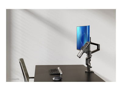 Neomounts : NEOMOUNTS LAPTOP + SCREEN DESK MOUNT (CLAMP+GROMMET)