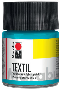 Marabu Peinture pour tissu Textil, 50 ml, rouge