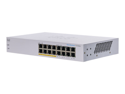 Cisco : CBS110 UNMANAGED 16-PORT GE PARTIAL POE