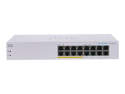 Cisco : CBS110 UNMANAGED 16-PORT GE PARTIAL POE