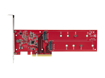 Startech : PCIE M.2 ADAPTER - PCIE X8X16 TO DUAL NVME M.2 SSD