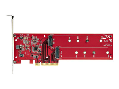 Startech : PCIE M.2 ADAPTER - PCIE X8X16 TO DUAL NVME M.2 SSD