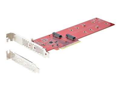 Startech : PCIE M.2 ADAPTER - PCIE X8X16 TO DUAL NVME M.2 SSD