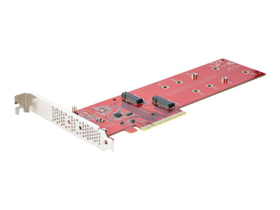 Startech : PCIE M.2 ADAPTER - PCIE X8X16 TO DUAL NVME M.2 SSD