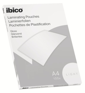 ibico Basics Pochette de plastification, A4, 250 microns