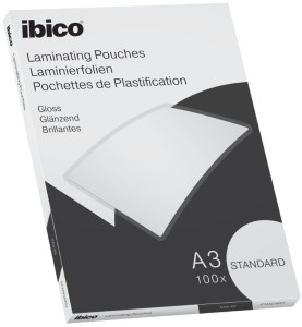 ibico Basics Pochette de plastification, A3, 200 microns