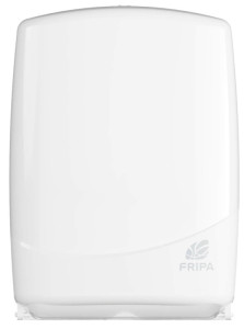 Fripa Distributeur d'essuie-mains pliés, plastique, blanc